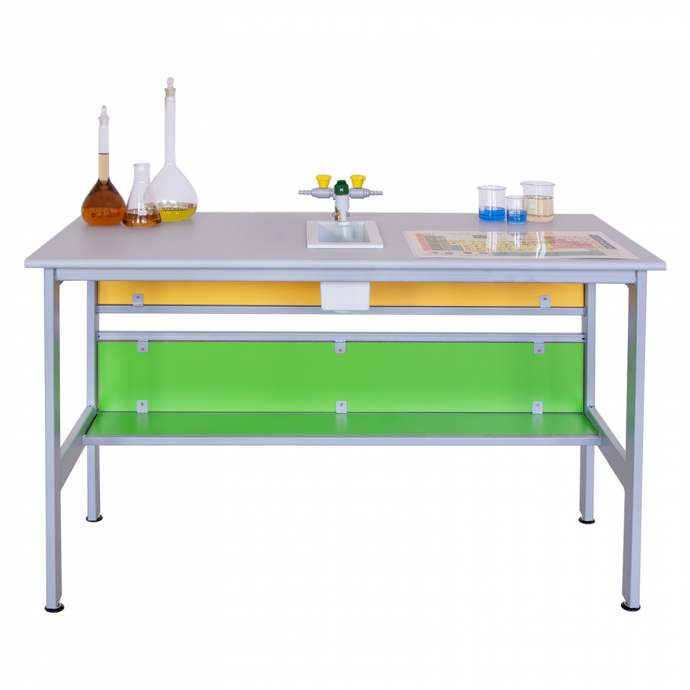 Masă pentru laborator de chimie, 2 elevi, GAMMA 2 [5]