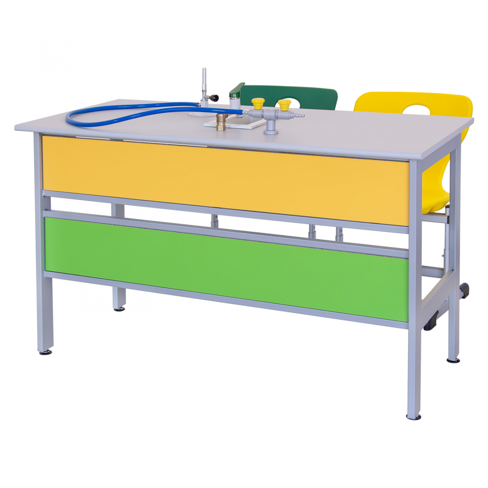 Masă pentru laborator de chimie, 2 elevi, GAMMA 2 [2]