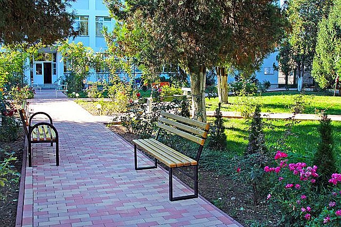 Bancă cu spătar, 2 persoane, MAGNOLIA, 120 cm [5]