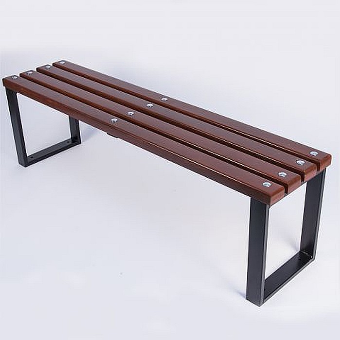 Bancă fără spătar, 3 persoane, IRIS, 160 cm [3]