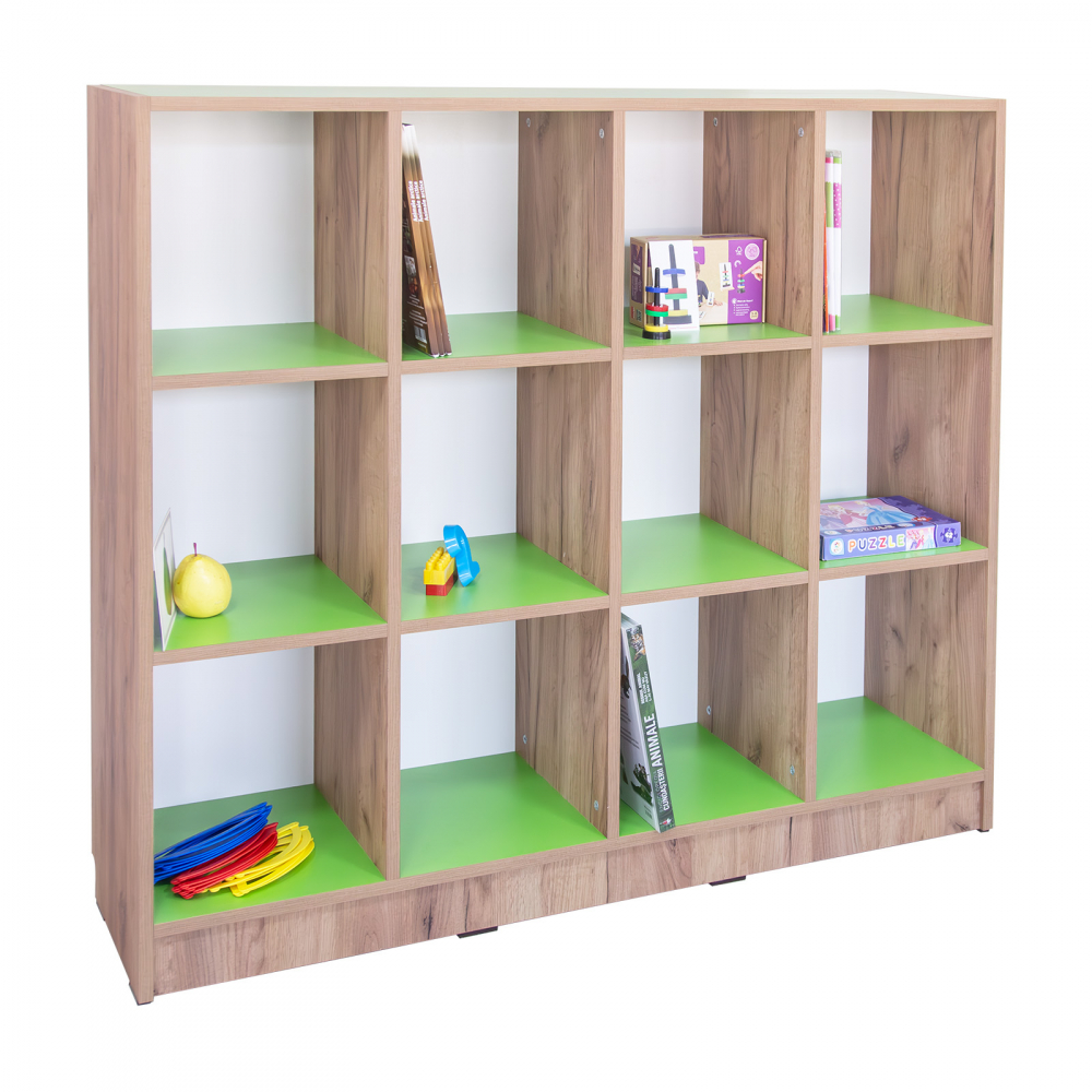 Bibliotecă cu înălțime joasă VELO 4x3 [3]