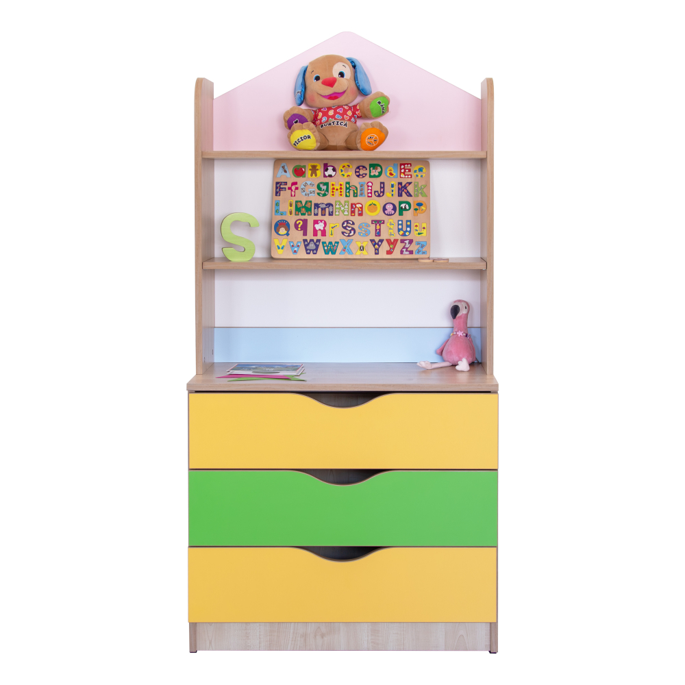 Biblioteca TINY - corp cu trei sertare [4]
