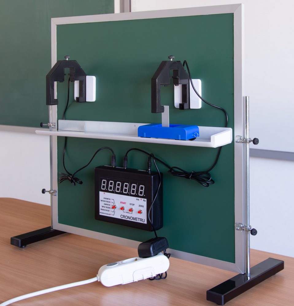 Cronometru electronic pentru experimente demonstrative (2 porti) [3]