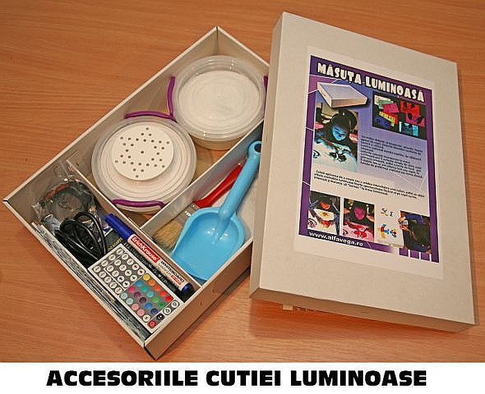 Cutie luminoasa multicolora - medie ( 62x40x8 cm ) [3]
