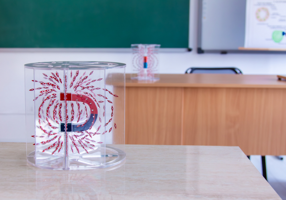 DISPOZITIV PENTRU OBSERVAREA LINIILOR DE CAMP MAGNETIC (SOLIDE) [4]