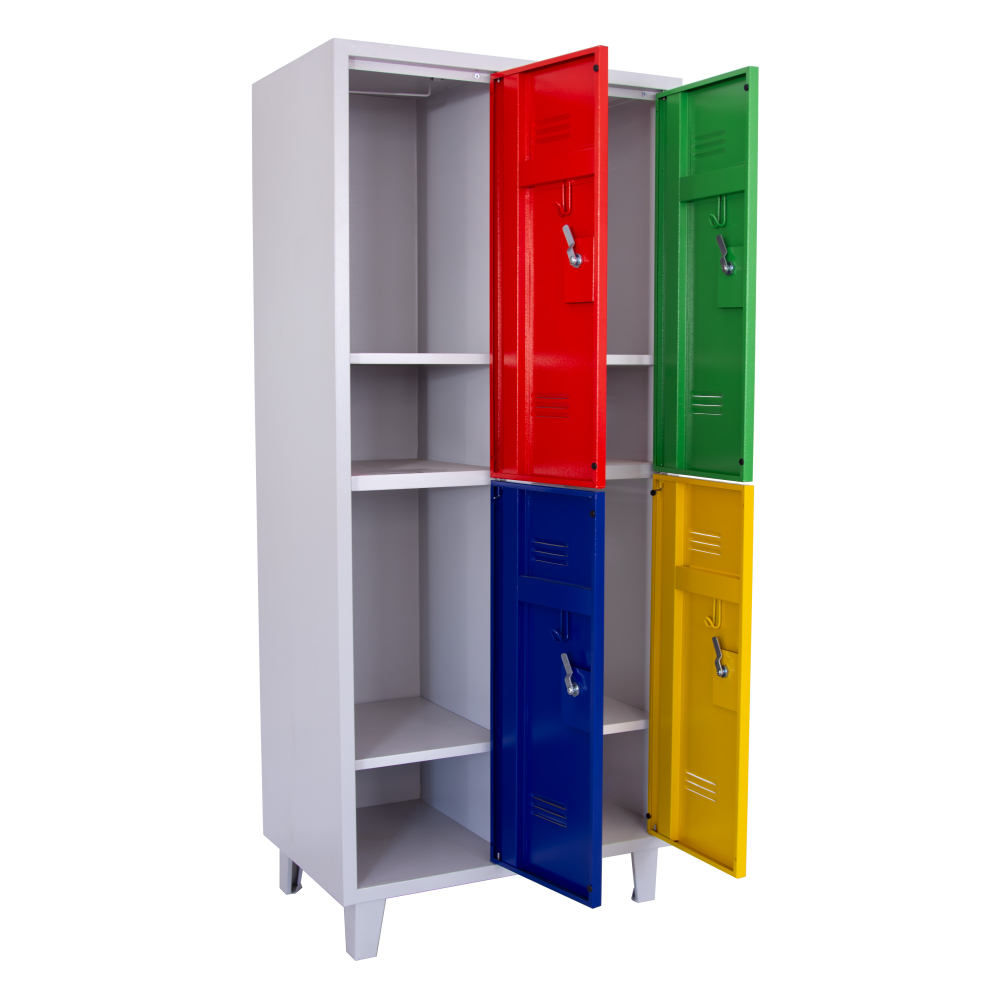 Dulap metalic color cu 4 uși Ada [12]