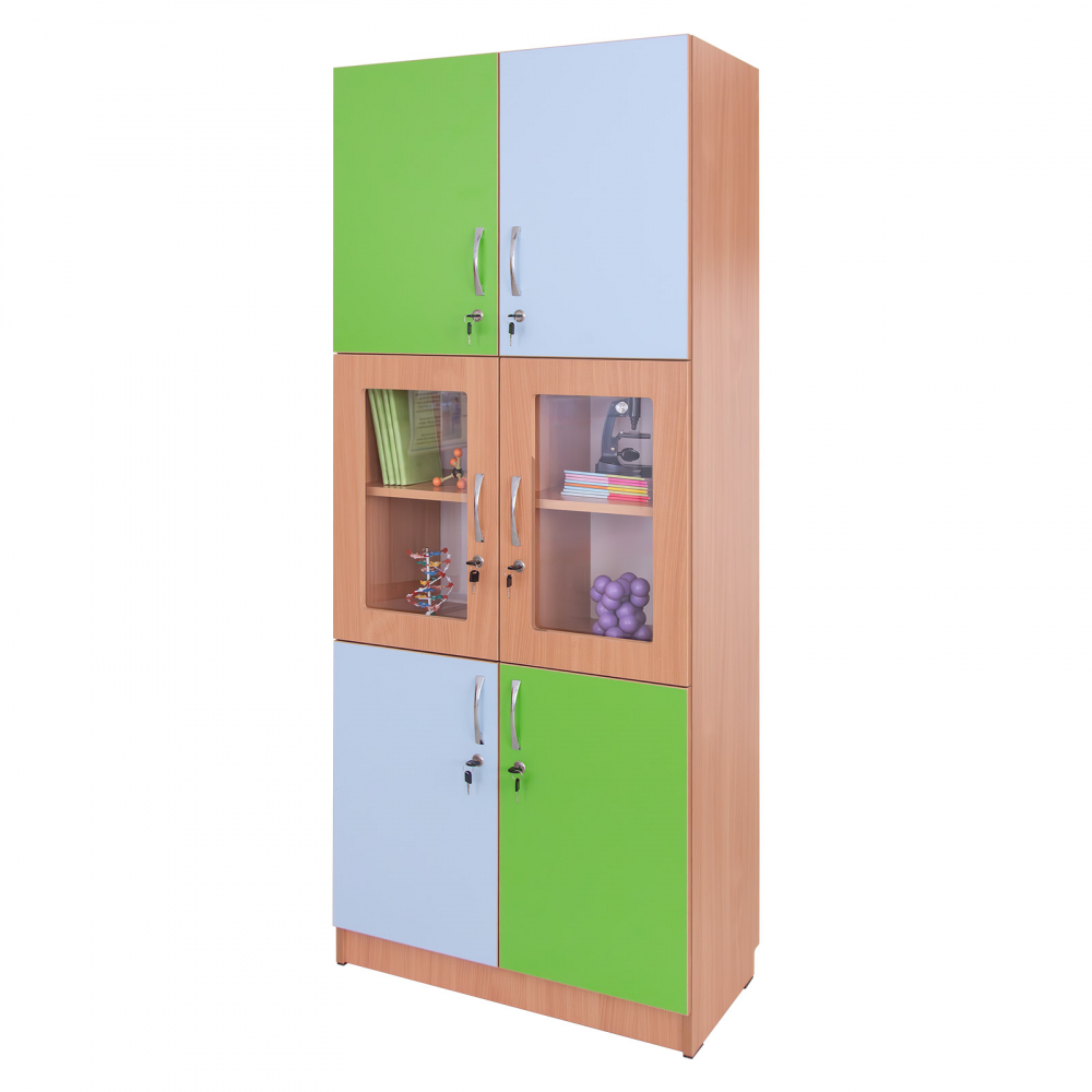 Dulap cu 6 casete și vitrină START [1]