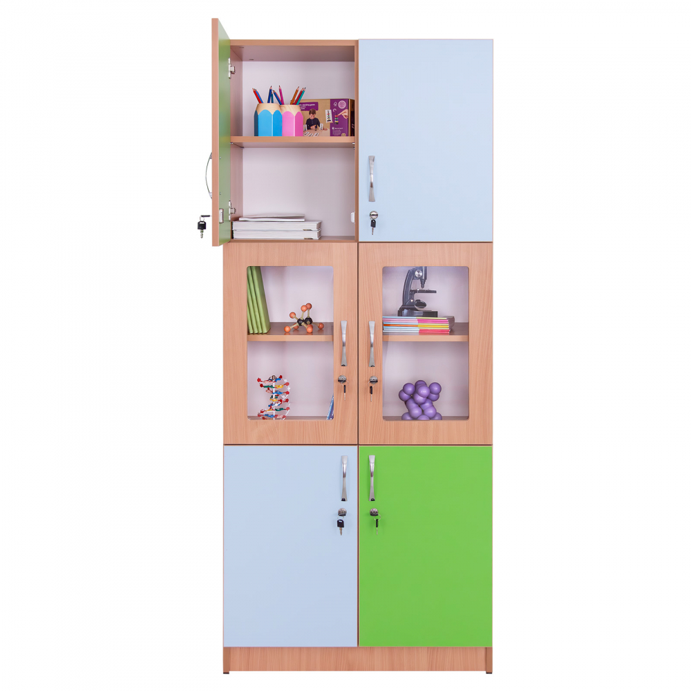 Dulap cu 6 casete și vitrină START [4]