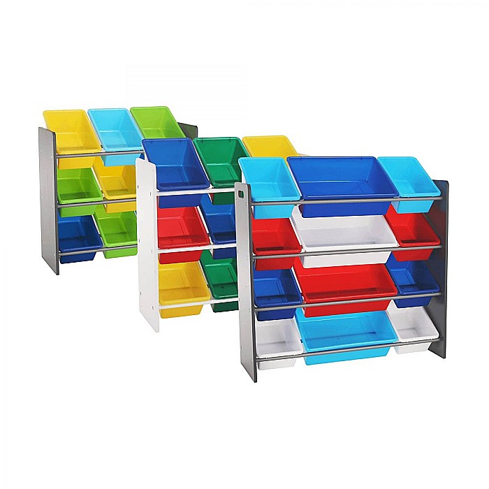 Organizator de jucării, multicolor / gri,  KIDO TYPE 1 [3]