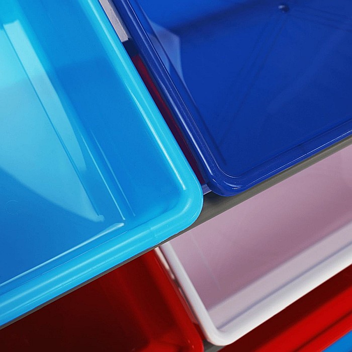 Organizator de jucării, multicolor / gri,  KIDO TYPE 1 [7]