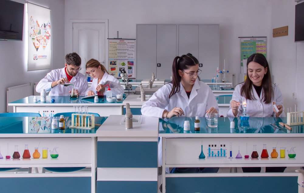 Modul extensie chiuvetă NEON – pentru masa 2 elevi [7]