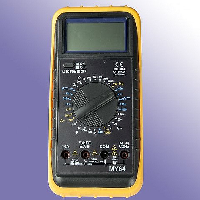 Instrument universal de masura - Multimetru digital MY64 [4]