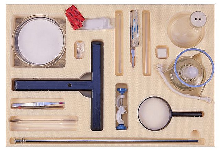 KIT 1. Ustensile de laborator de citologie, histologie, morfologie si anatomie vegetala [11]