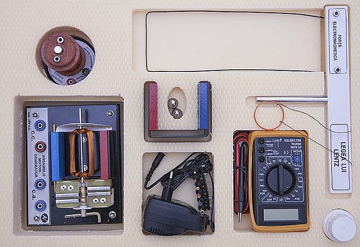 Kit (set) electromagnetism - pentru gimnaziu si liceu [6]