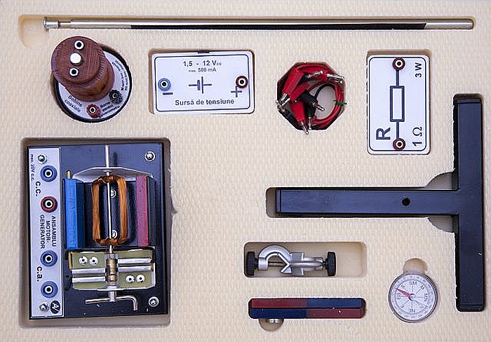 Kit (set) electromagnetism - pentru gimnaziu si liceu [5]