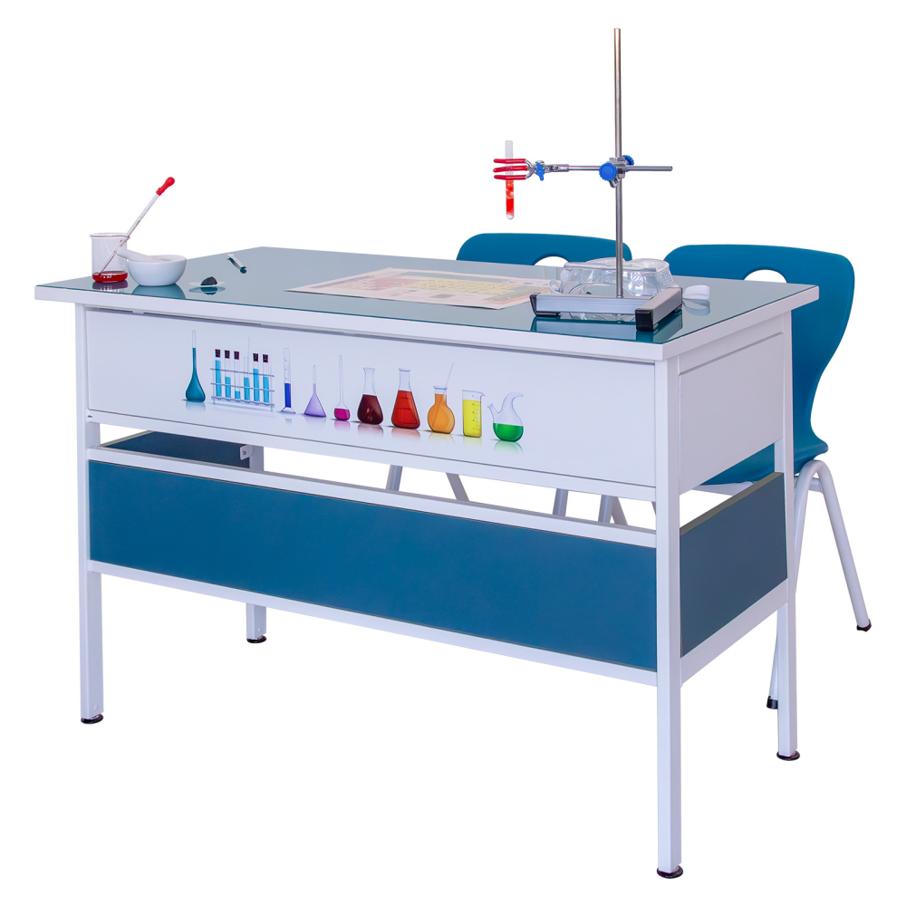 Masă de laborator pentru 2 elevi, NEON [3]