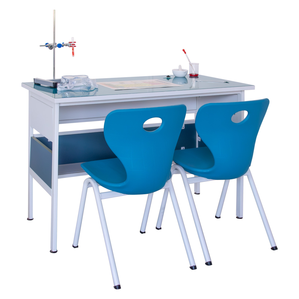 Masă de laborator pentru 2 elevi, NEON [5]