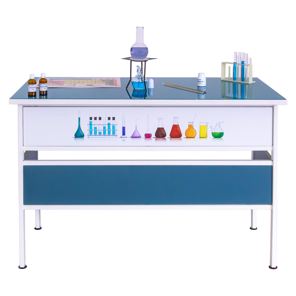 Masă de laborator pentru 2 elevi, NEON [2]