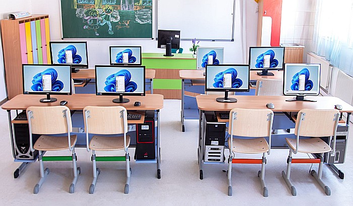 Masă informatică KARA - 2 elevi [10]