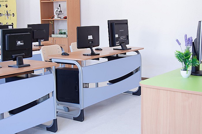 Masă informatică KARA - 2 elevi [9]