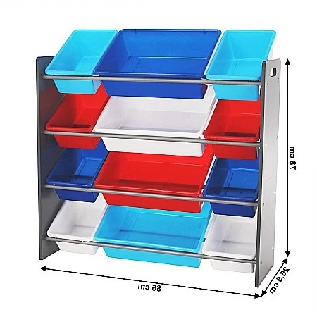 Organizator de jucării, multicolor / gri,  KIDO TYPE 1 [1]