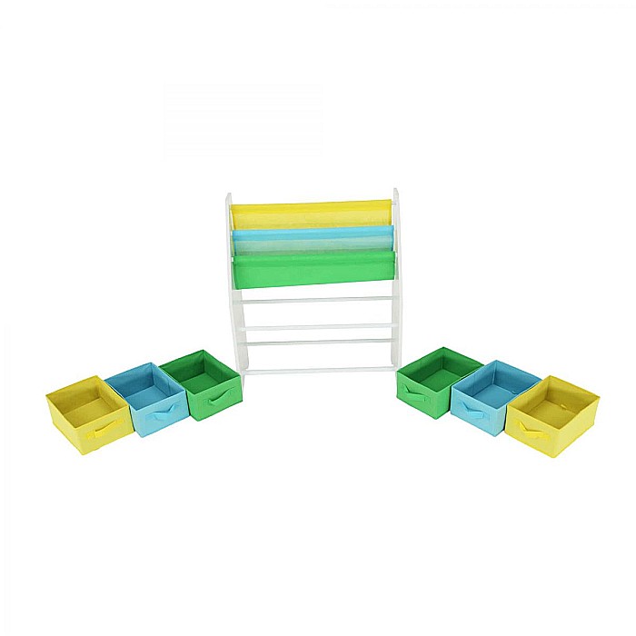Organizator / raft pentru jucării, multicolor / model NOMITO TIP 1 [7]