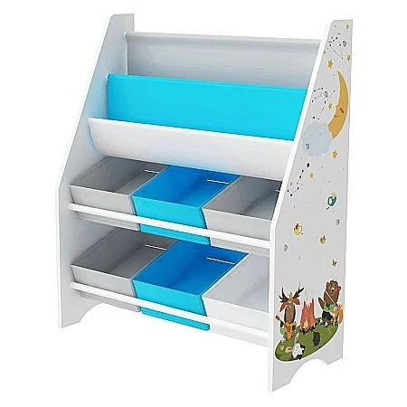 Organizator / raft pentru jucării, multicolor / model  DARLING TYPE 1 [1]