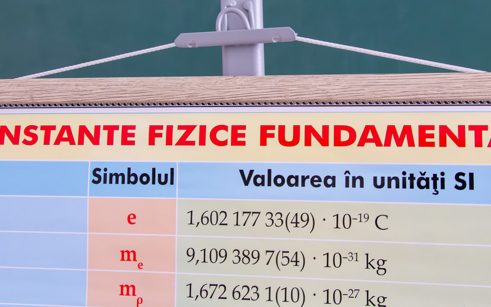 Planșă constante fizice fundamentale [3]