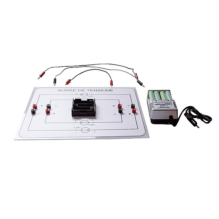 Set de circuite de electricitate, pentru studiul curentului continuu [6]