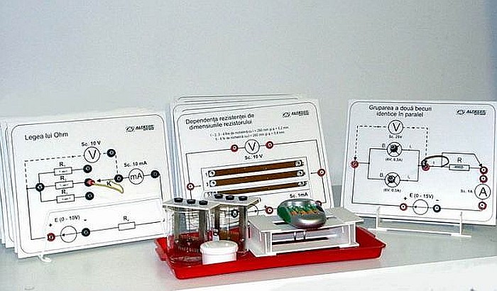 Set de circuite de electricitate, pentru studiul curentului continuu [2]