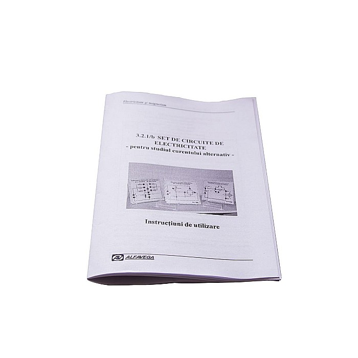 Set de circuite de electricitate, pentru studiul curentului alternativ [8]