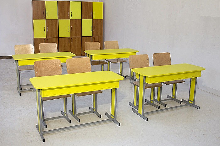 Set dublu SAFIR  (bancă + scaune) - L [20]