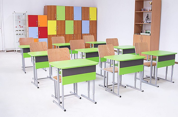 Set individual ALDO reglabil Standard (bancă școlară și scaun școlar) - P [10]