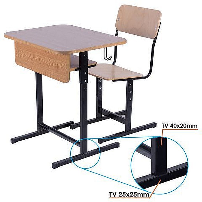 Set individual START reglabil color (bancă+scaun) -G [13]