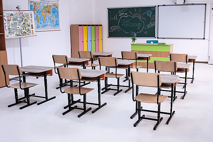 Set individual START reglabil COLOR (bancă școlară și scaun școlar) – P [8]
