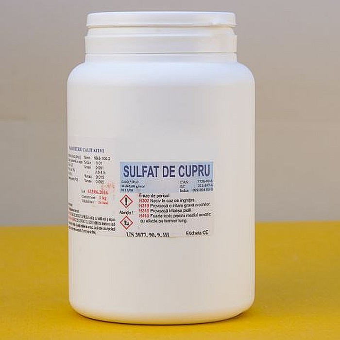 Sulfat de cupru II, 150g. [2]