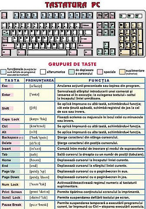 Tastatura PC / Reguli de securitate in timpul lucrului la calculator (duo) [2]