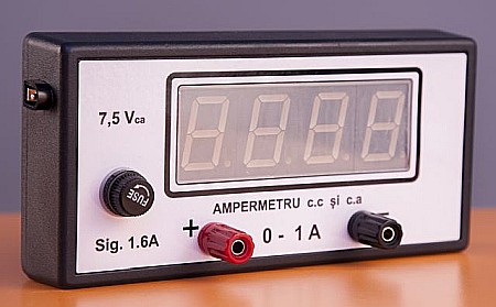 APARATE ELECTRICE ȘI DISPOZITIVE AUXILIARE - Ampermetru electronic cu senzor