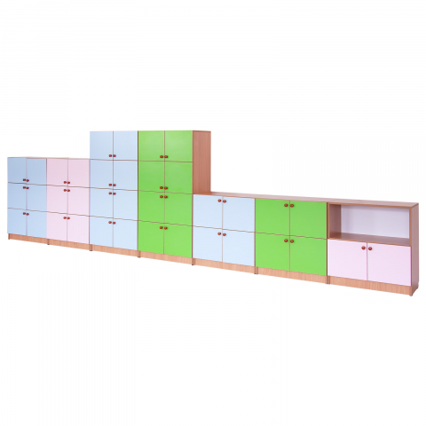 MOBILIER DE DEPOZITARE - Ansamblu mobilier RAINBOW