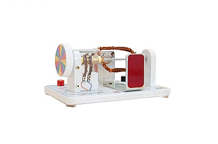 FENOMENE MAGNETICE ȘI INDUCȚIA ELECTROMAGNETICĂ - Ansamblu generator de c.c. si c.a. - motor de curent continuu, pentru elevi