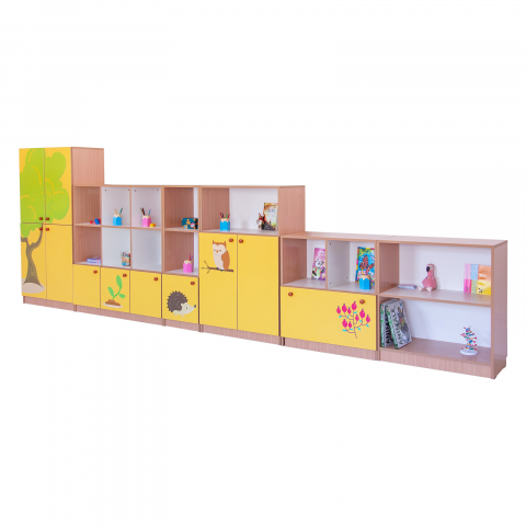 MOBILIER DE DEPOZITARE - Ansamblu mobilier TOAMNA VESELĂ