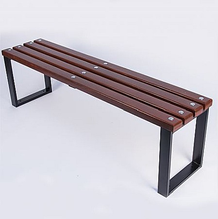 Bancă fără spătar, 3 persoane, IRIS, 160 cm [2]