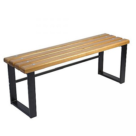 MOBILIER PENTRU TERASA SI GRADINA - Bancă fără spătar, 2 persoane, IRIS, 120 cm