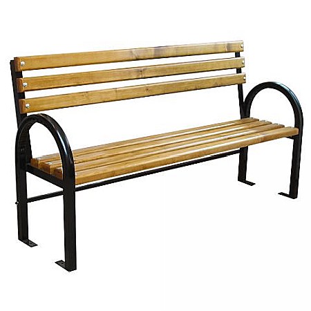 MOBILIER PENTRU TERASA SI GRADINA - Bancă cu spătar, 3 persoane, MAGNOLIA, 160 cm