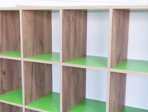 Bibliotecă cu înălțime joasă VELO 4x3 [5]
