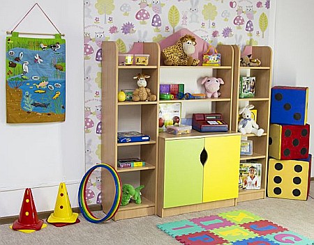 Biblioteca TINY - corp cu două uși [2]