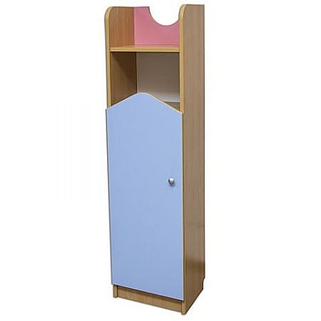 MOBILIER DE DEPOZITARE - Biblioteca TINY - corp îngust cu ușă