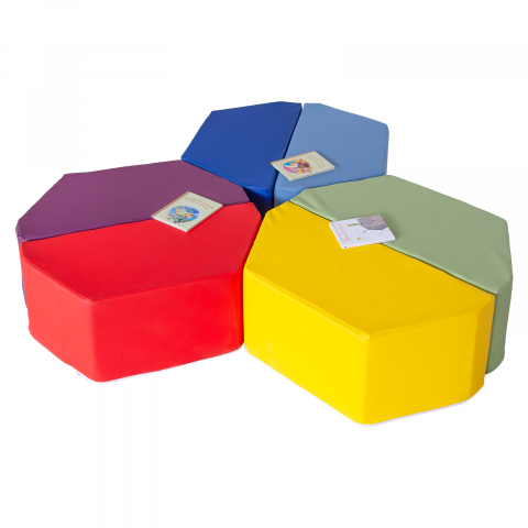 Set Scăunele Rainbow – 6 bucăți [5]