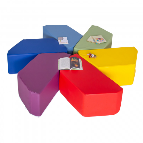 Set Scăunele Rainbow – 6 bucăți [3]