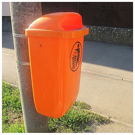 MOBILIER URBAN - Cos de gunoi - 50 L